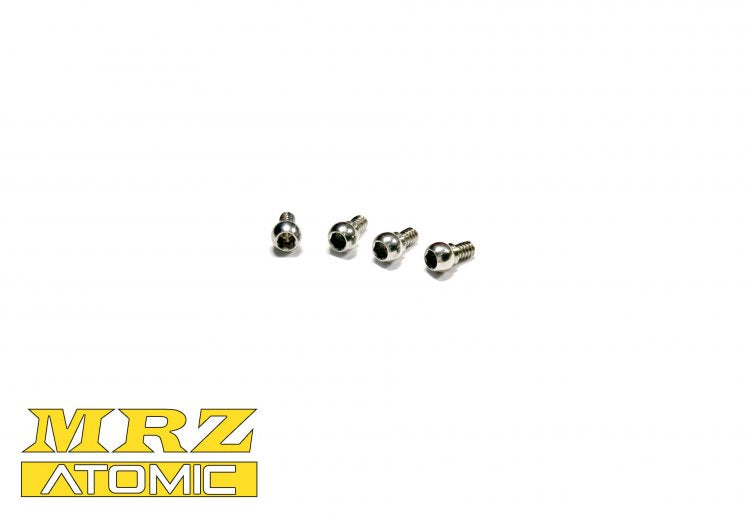 Atomic Racing MRZ 2.5mm Ball-M1.4 Thread (4 pcs)