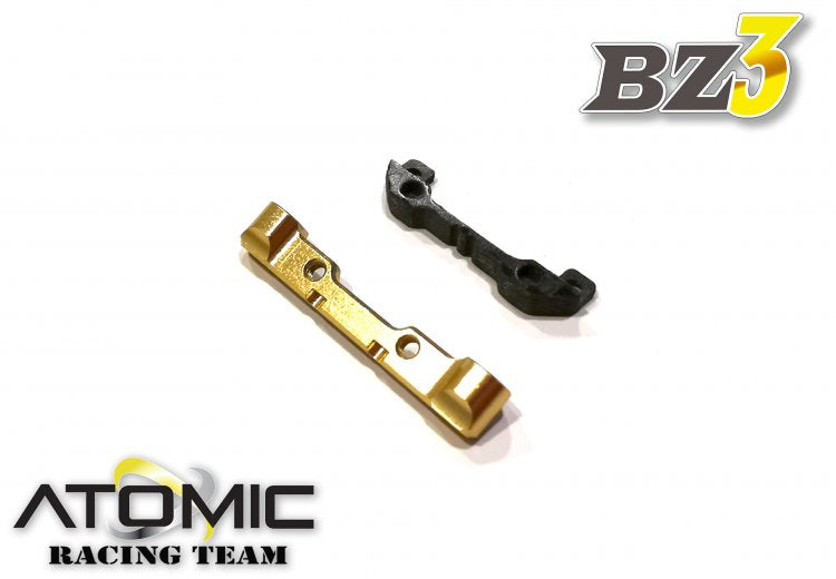 Atomic Racing BZ3 Aluminum Toe Angle Mount w/ Carbon Upper Mount (2 Dot)