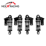 NX-471 Nexx Racing Reservoir Shocks (4pcs) for Losi 1/12 Nascar