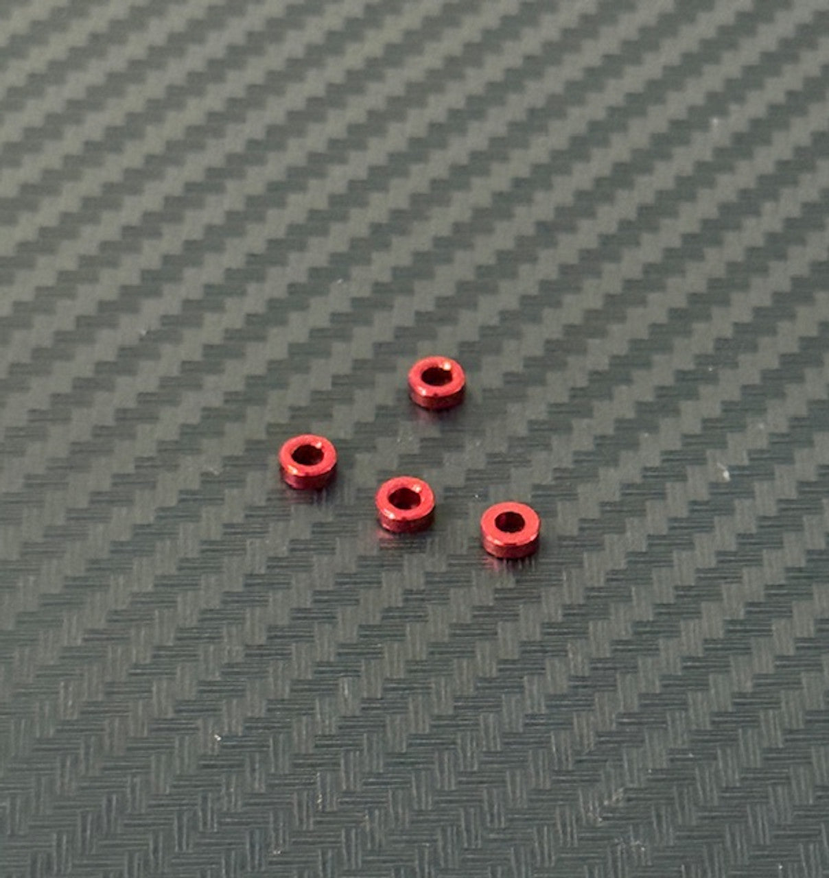 MWX Performance Red Anodized shims (1.5mm)4pcs RD4XSH