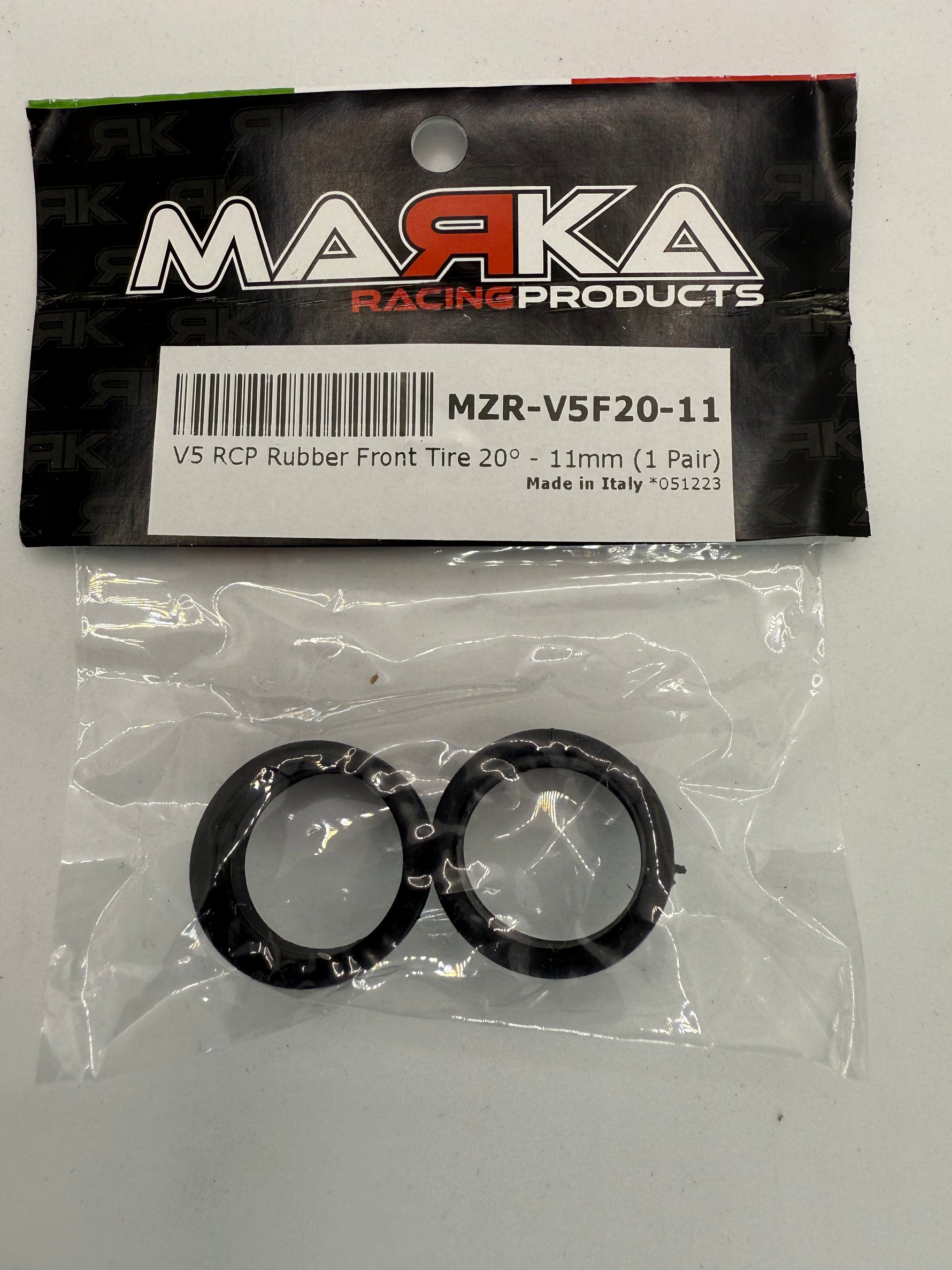 Marka V5 Front Tires 10,15,20,25,30,35 8.5mm  Normal Height, 8.5 mm Low Profile and 11 mm