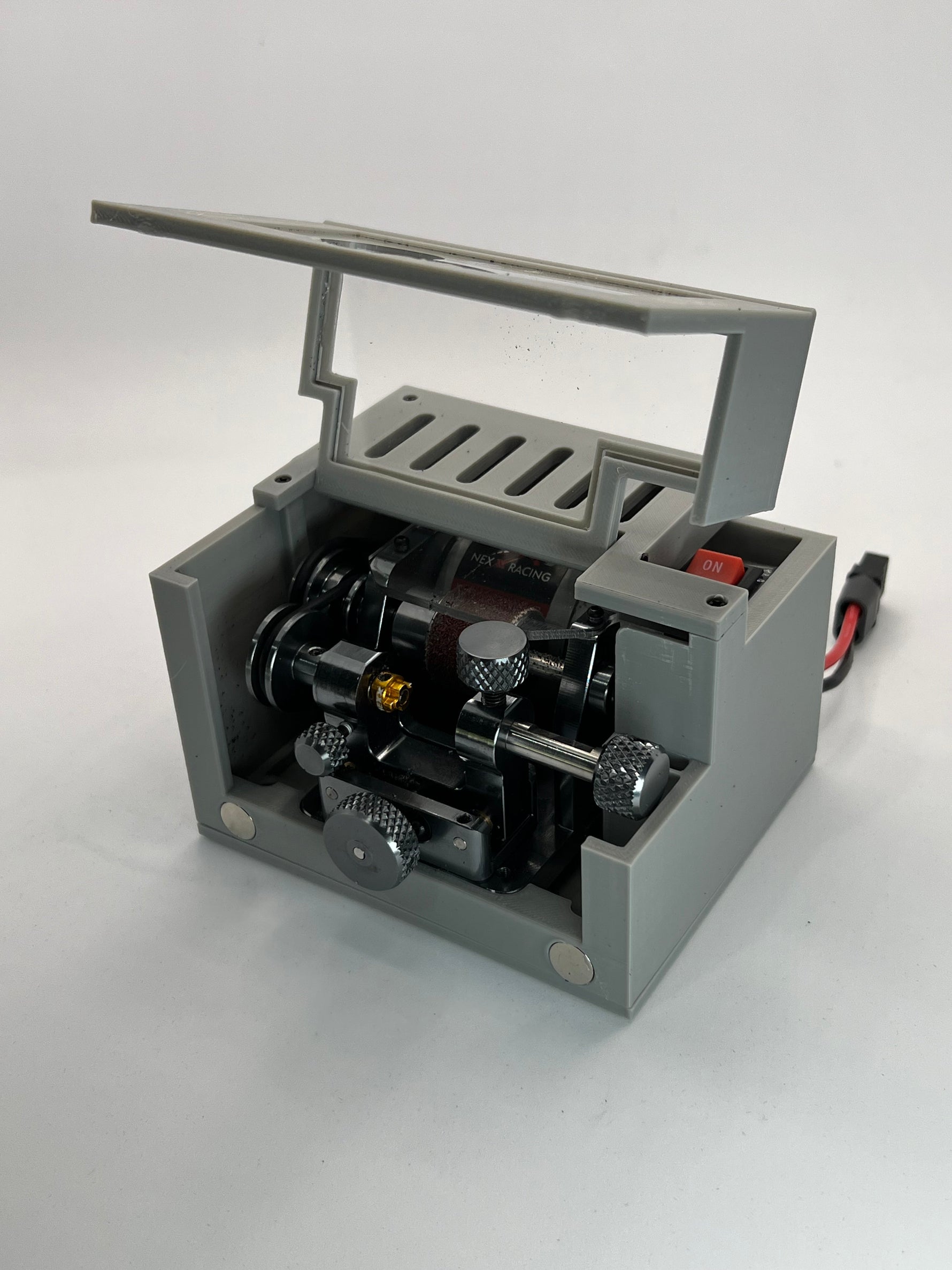 Silver Horse RC Tire Truer Dust Collector Case by SleekRC - for Nexx Tire Truer NX-265