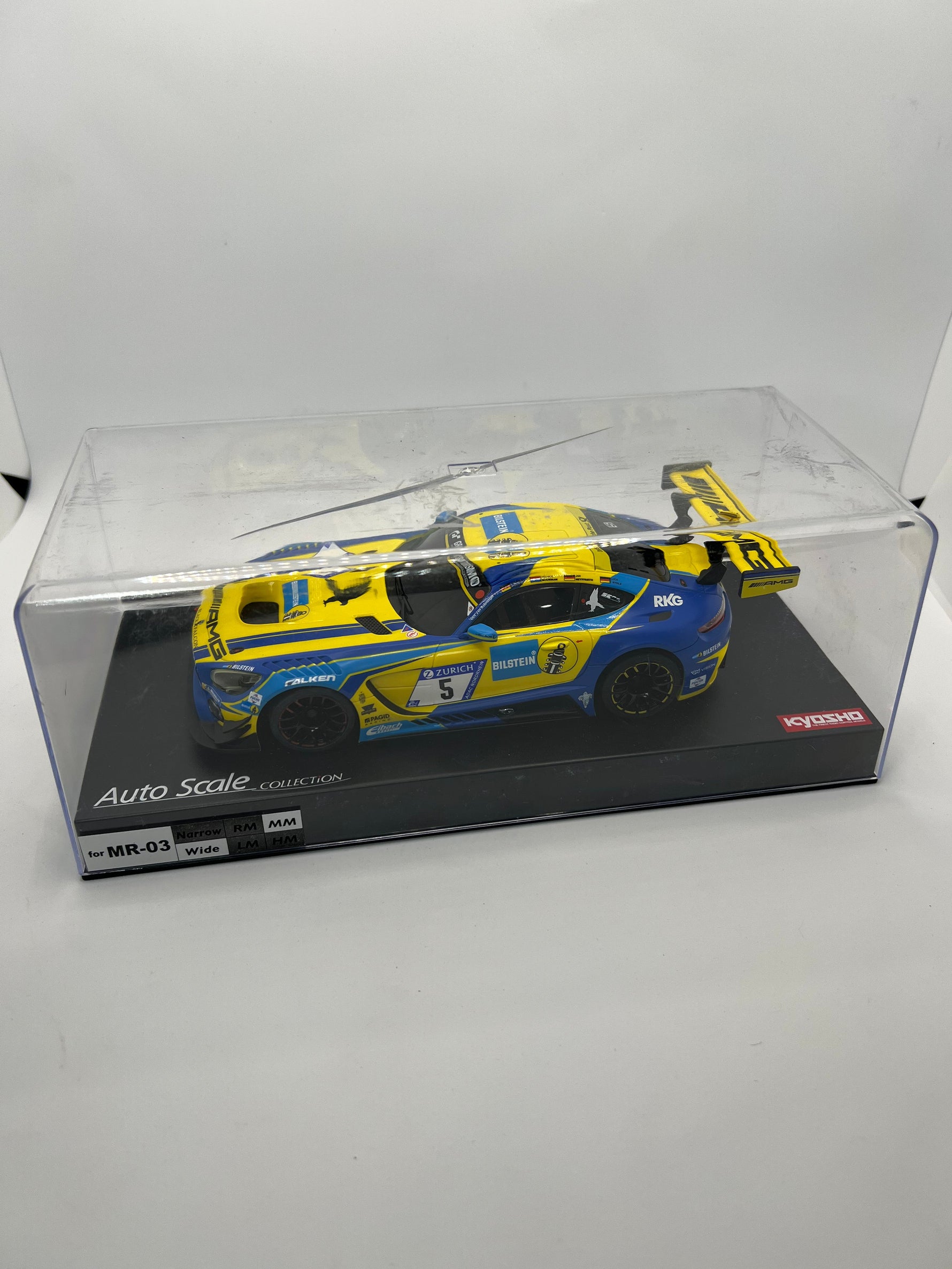 Kyosho MR-03W-MM Mercedes-AMG GT3 No.5 – Body (Displayed never Raced) Broken Case