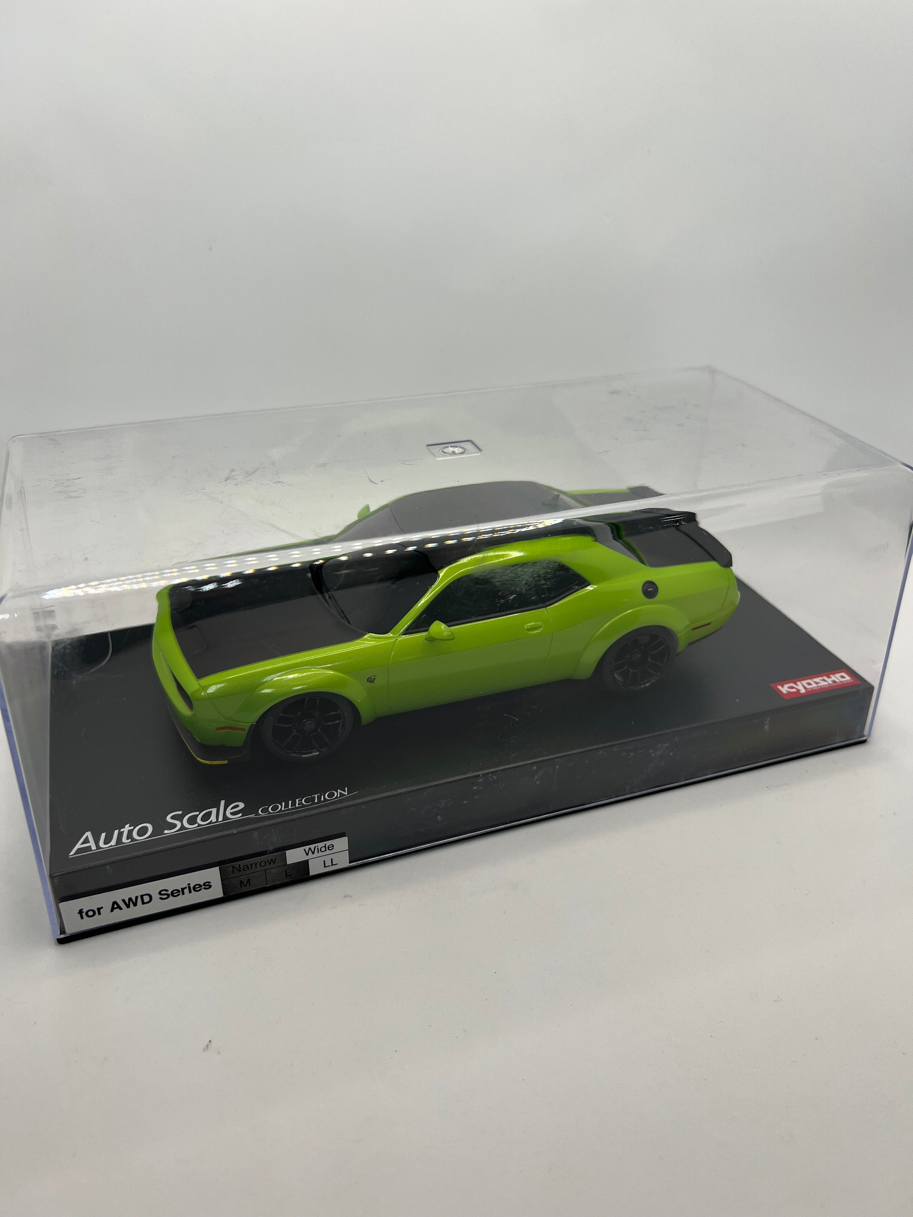 Kyosho MINI-Z AWD DODGE CHALLENGER SRT HELLCAT REDEYE Body (Displayed never Raced)