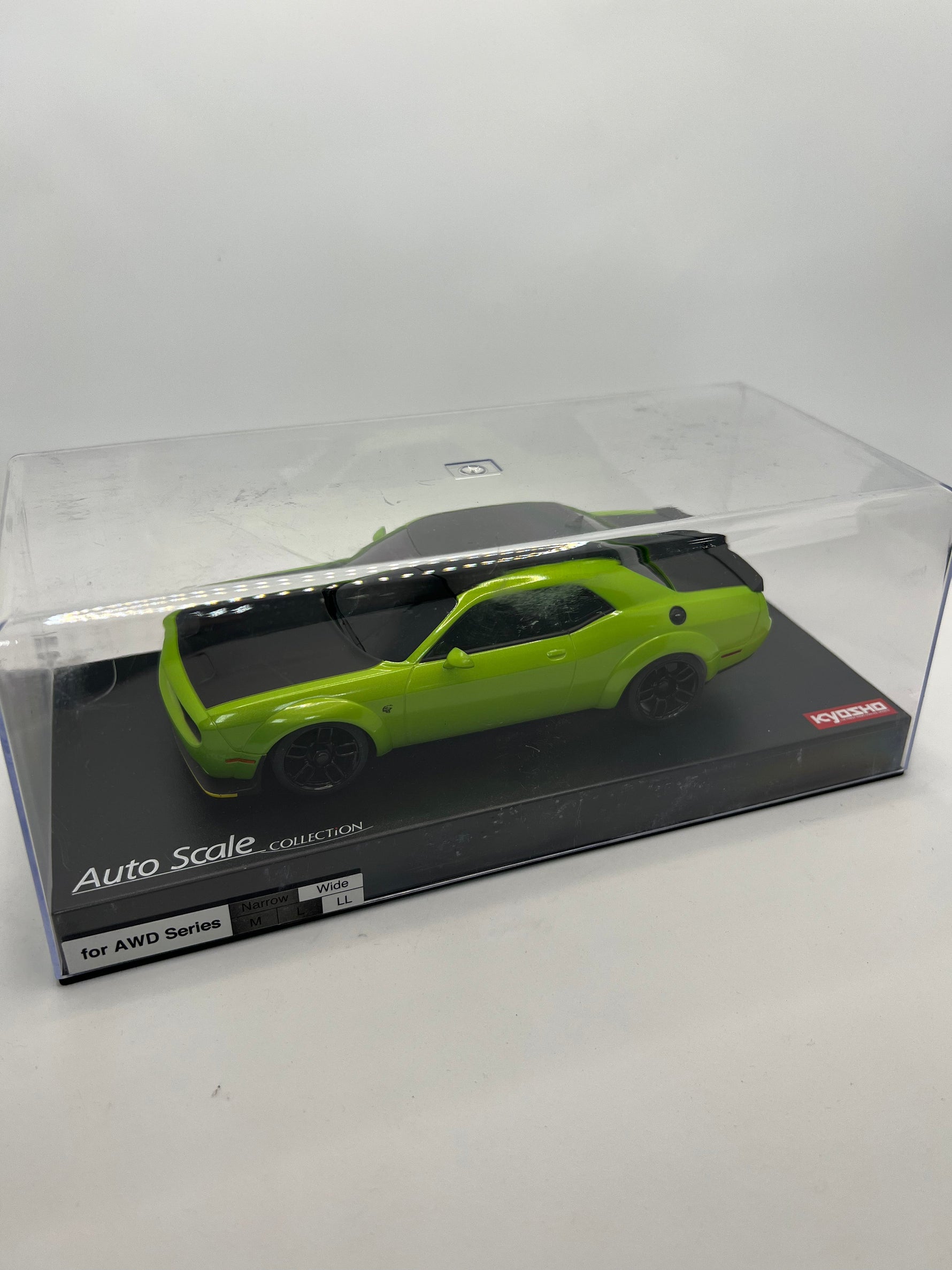 Kyosho MINI-Z AWD DODGE CHALLENGER SRT HELLCAT REDEYE Body (Displayed never Raced)