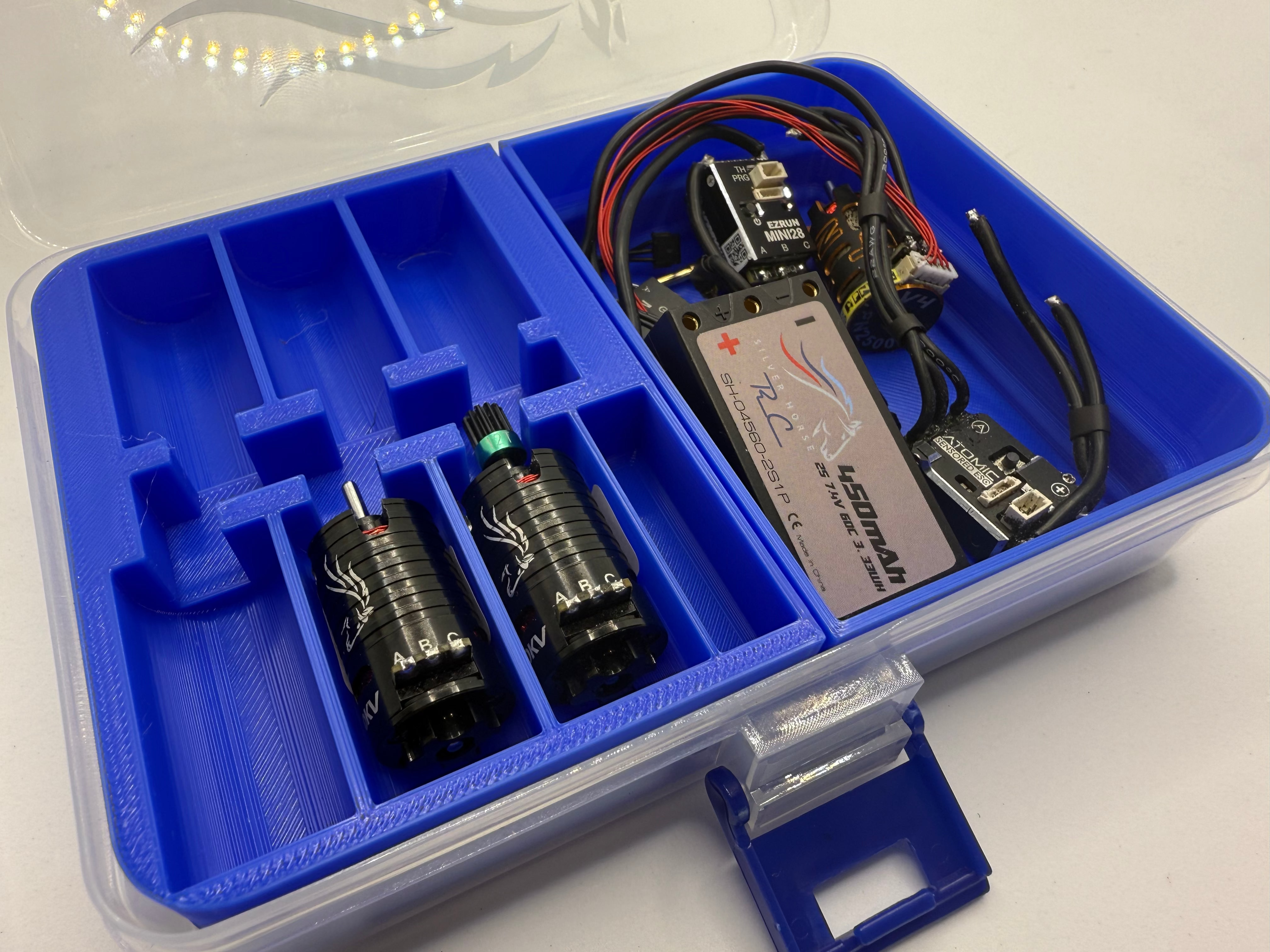 Silver Horse 6 Motor Organizer and Storage Case