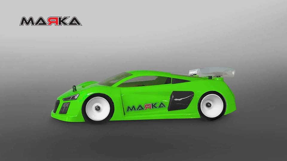 MARKA RACING MINI-Z RK408 RACING LEXAN BODY KIT (98MM W/B)