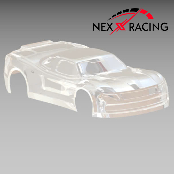 NX-556 Nexx Racing Non-painted Lexan Body Conversion for the Losi Micro-B onroad (Does not match the stock)