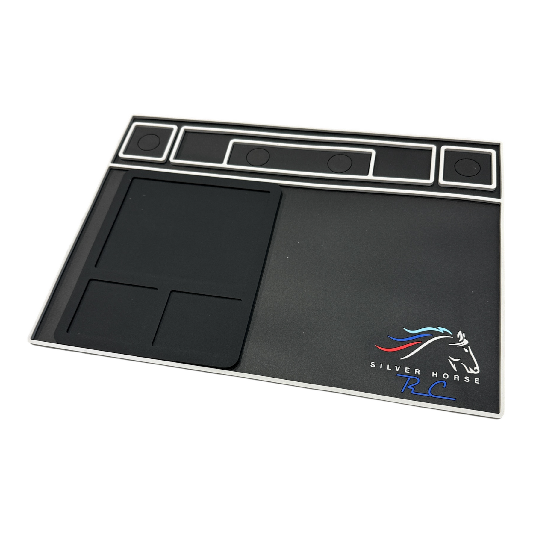 Silver Horse RC Pit Mat V2! Includes nesting high heat solder mat!