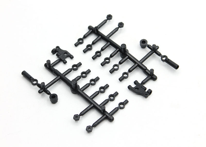 Reflex Racing RX28-057B RX28G2 Plastics Refresh Kit for DAA Cars (Black)