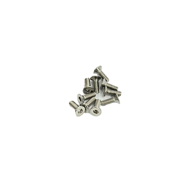 Xbility X-FHS-2-6 Flat Hex Screw M2x6mm (10pcs)