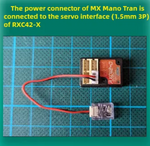 MXO Racing MX Nano TRAN Micro Transponder (Clear Case) - Easy Lap Compatible
