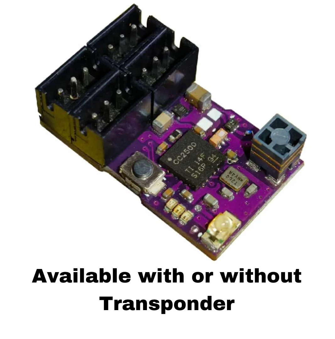 MXO Racing Micro 4CH Receiver -  Futaba-F4G Compatible Receiver - RXC52-F4G - available with or without built-in transponder
