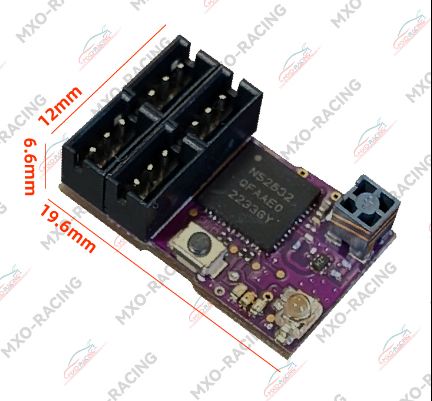 MXO-RACING Micro Receiver - SANWA-FH4 - available with or without built-in transponder