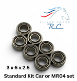 Silver Horse RC Ceramic Racing Bearing Kit — MR03 / Pan & MR04
