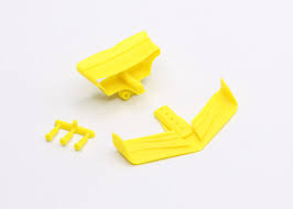 Reflex Racing FX28-012-YE Wing and Post Set - Yellow