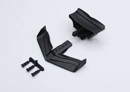 Reflex Racing FX28-012-BK FX28 Wing and Post Set - Black