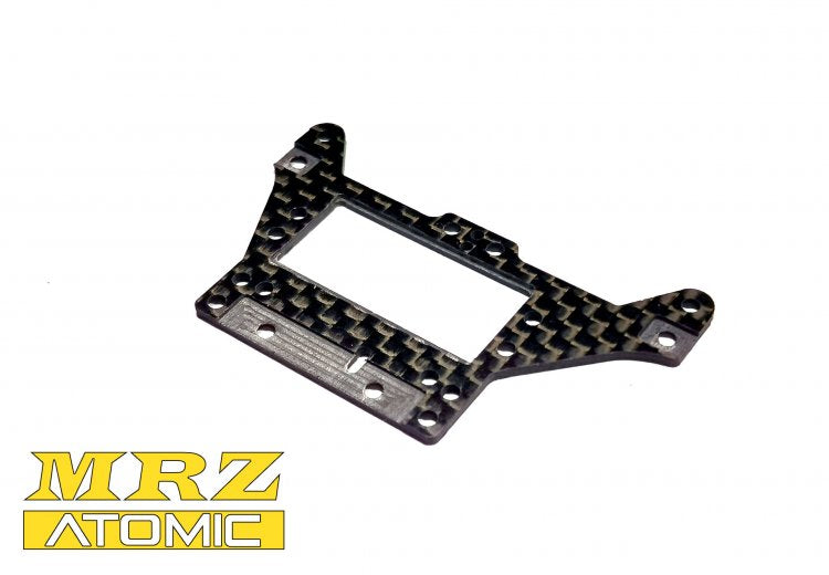 Atomic Racing MRZ-24 MRZ MOTOR MOUNT, 98mm, Carbon Fiber