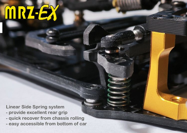 Atomic Racing MRZ-EX-KIT 1/28 Scale Competition Pan Car Chassis