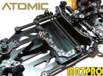 Atomic Racing MRZPRO-08, BATTERY MOUNT, with INTEGRATED BRACE & DAMPER MOUNT
