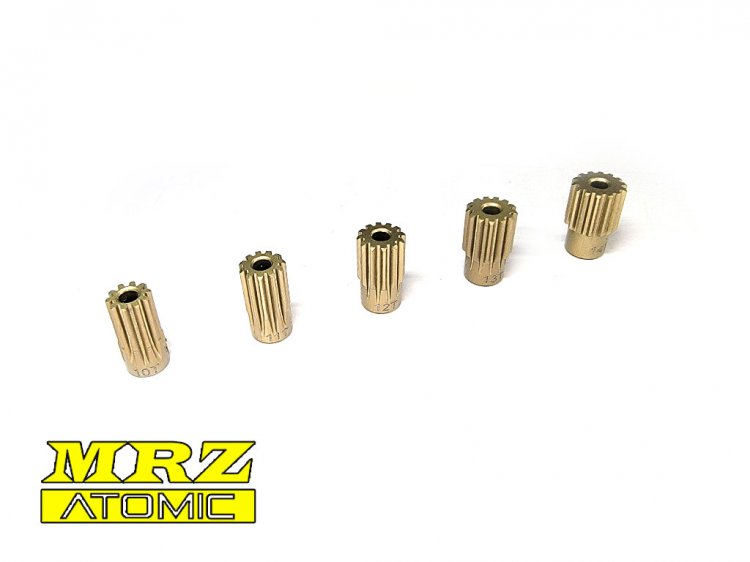 Atomic Racing PINIONS, MRZ, 10-14 Tooth Hard Coated