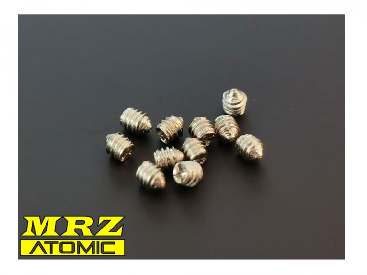 Atomic Racing MRZ-UP24-SC SCREW SET For Pinions, M2x2, 10 pcs