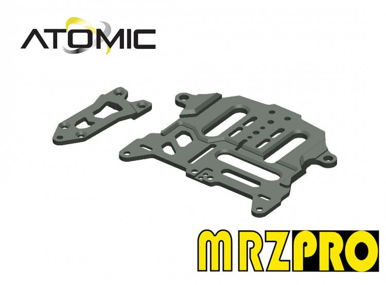 Atomic Racing MRZPRO-05 Rear Pod base, 102mm "LM" Conversion