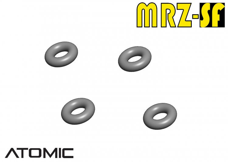 Atomic Racing MRZSF-02-01 Side Spring O-Ring Set 4 pieces