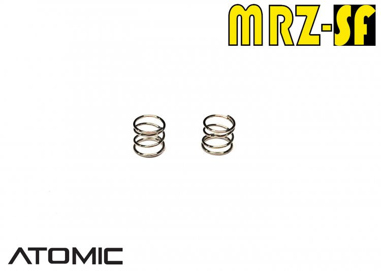 Atomic Racing MRZSF-08H Front Suspension Spring Set HARD (SILVER)