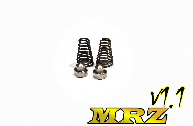 Atomic Racing MRZV11-01-M SIDE, SPRING Set, V1.1, MEDIUM, (BLACK)