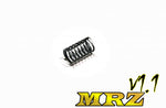 Atomic Racing MRZV11-02-M CENTER DAMPER SPRING, MEDIUM (SILVER)