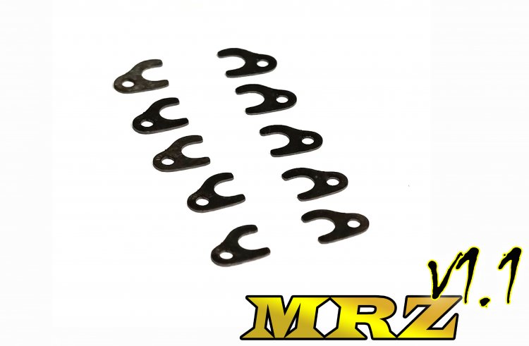 Atomic Racing MRZV11-03 SPACER, Pivot mount (0.2mm 10 pcs)