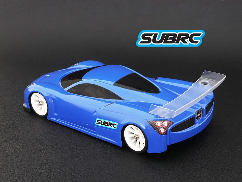 SUBRC - 1/28 LEXAN TOURING BODYSHELL HYR (98MM)