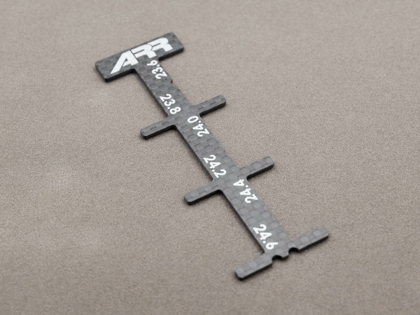 ARR - Carbon Tire Measure Gauge Type B (23.6 to 24.6mm 0.2mm / Step)