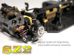 SZ2-KIT CHASSIS, Shaft drive AWD Competition Race Chassis (No Electronics)