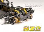 SZ2-KIT CHASSIS, Shaft drive AWD Competition Race Chassis (No Electronics)