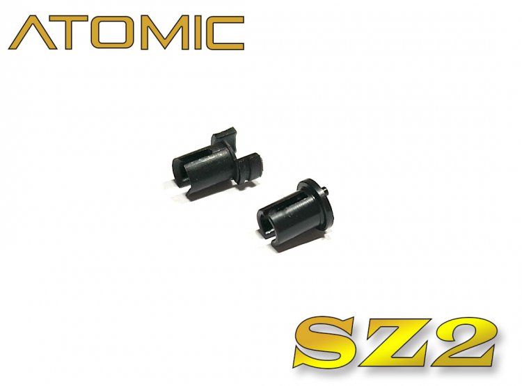 Atomic Racing SZ2-UP08P2 OUT DRIVES, for Alumunum differential, plastic