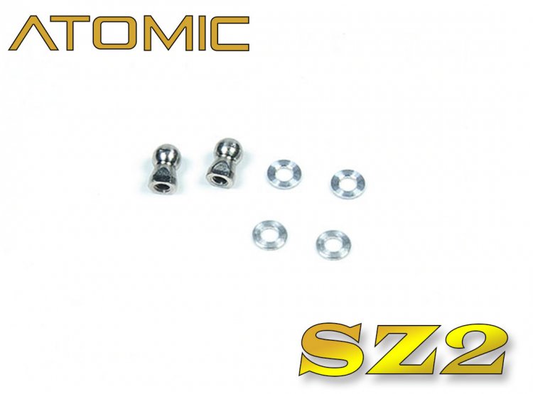 Atomic Racing SZ2-UP15, SHORT, STEERING, BALL HEADS